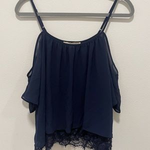 Forever 21 blue top